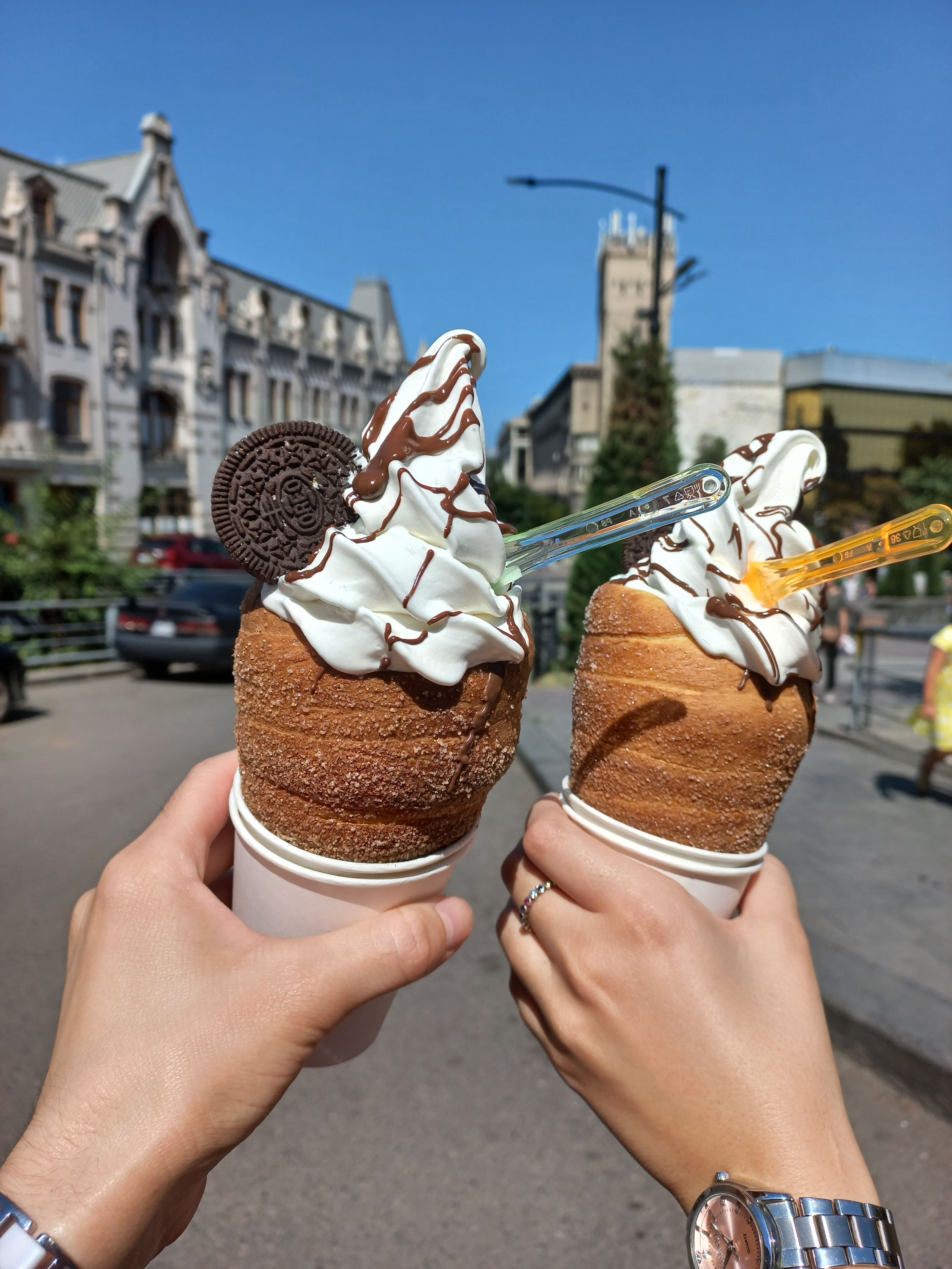 Chimney cake paylaşım anı