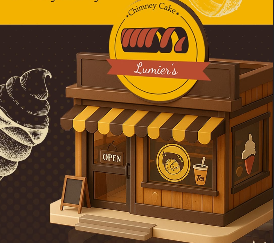 Lumier's mağaza illüstrasyonu